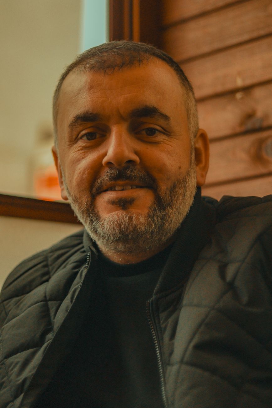 Portret van reiziger Marc